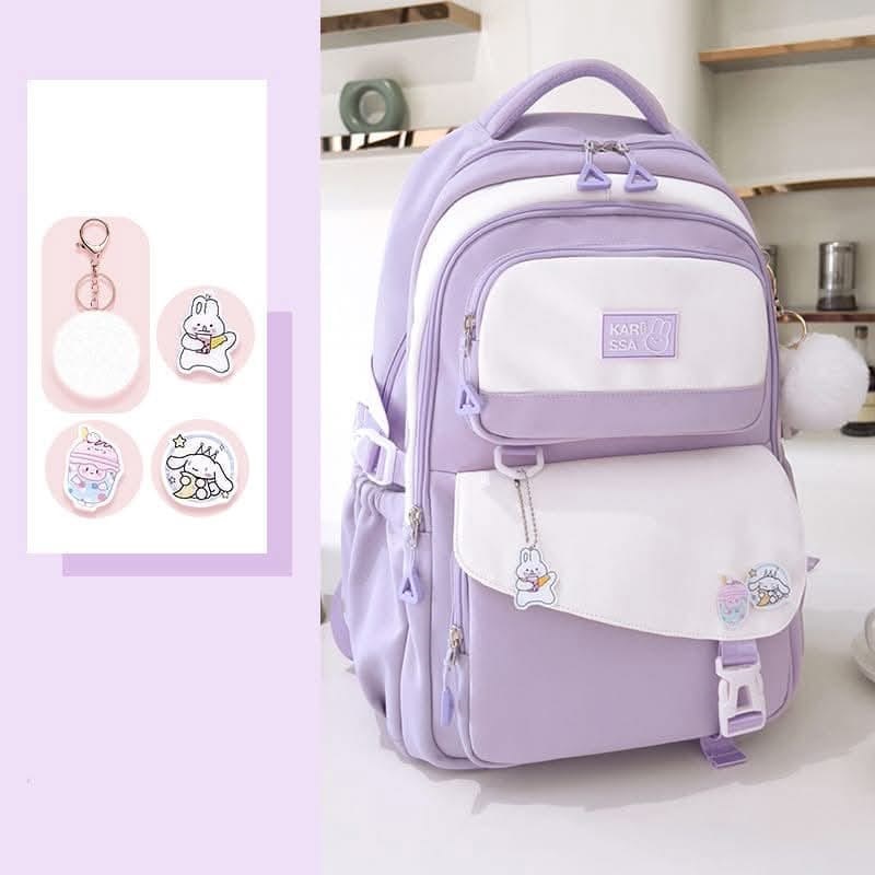 Cute Casual Premium Kids School Bag 2027, D1013, D1014, D1015, D1016, D1017 360 view