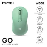 Fantech Go W608 Wireless Mouse   Fantech Go W608 Wireless Mouse – Green Color